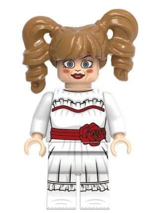 Haunted Doll Custom Minifig -