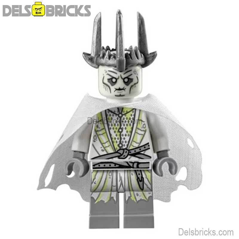 Ghost King necromancer Lord of The Rings Lego Minifigures Custom Toys -