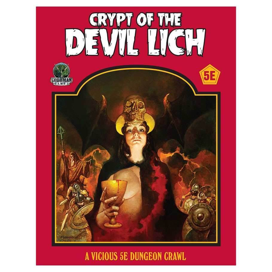 Dungeon Crawl Classics: Crypt of the Devil Lich (5E Edition) -