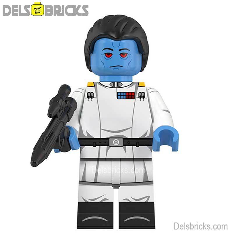 Grand Admiral Thrawn from Ahsoka (New) Lego Star wars Minifigures -