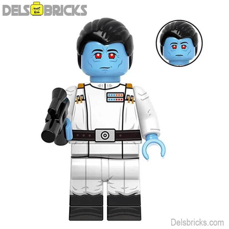 Grand Admiral Thrawn from Ahsoka Lego Star wars Minifigures -
