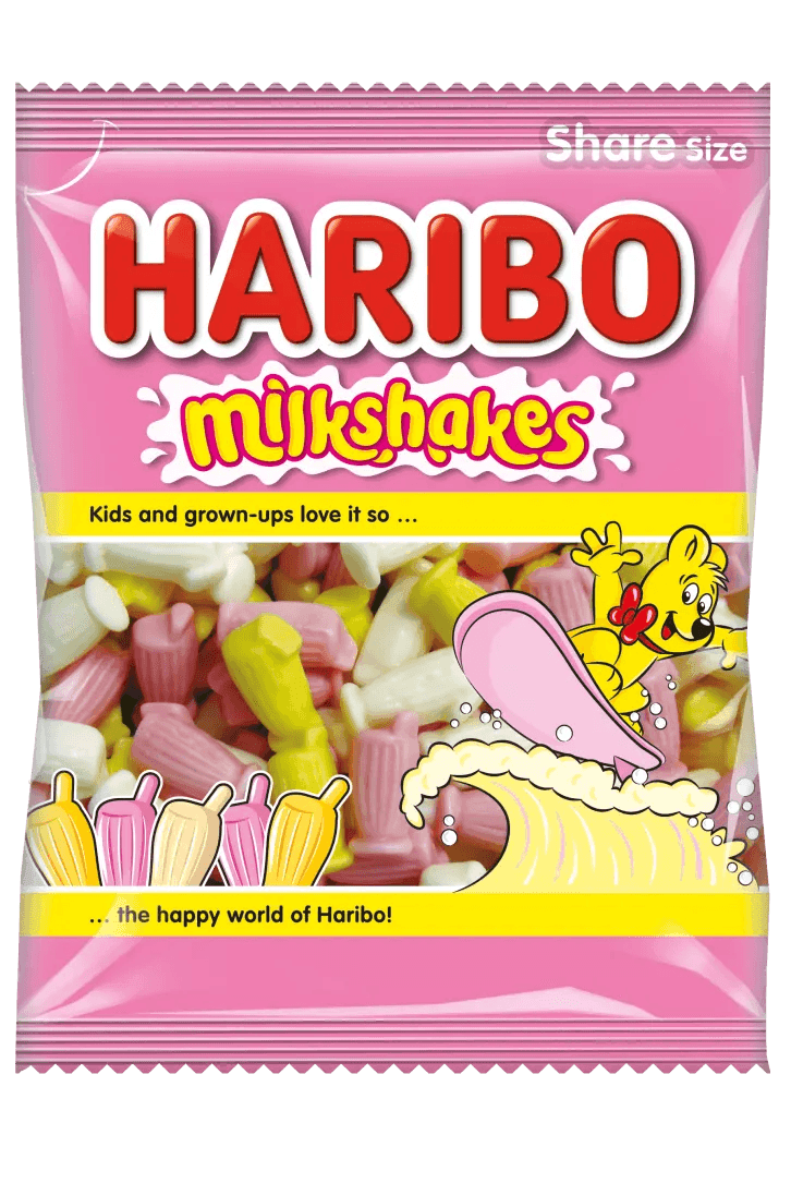 Haribo Milkshakes (154g) (UK) -