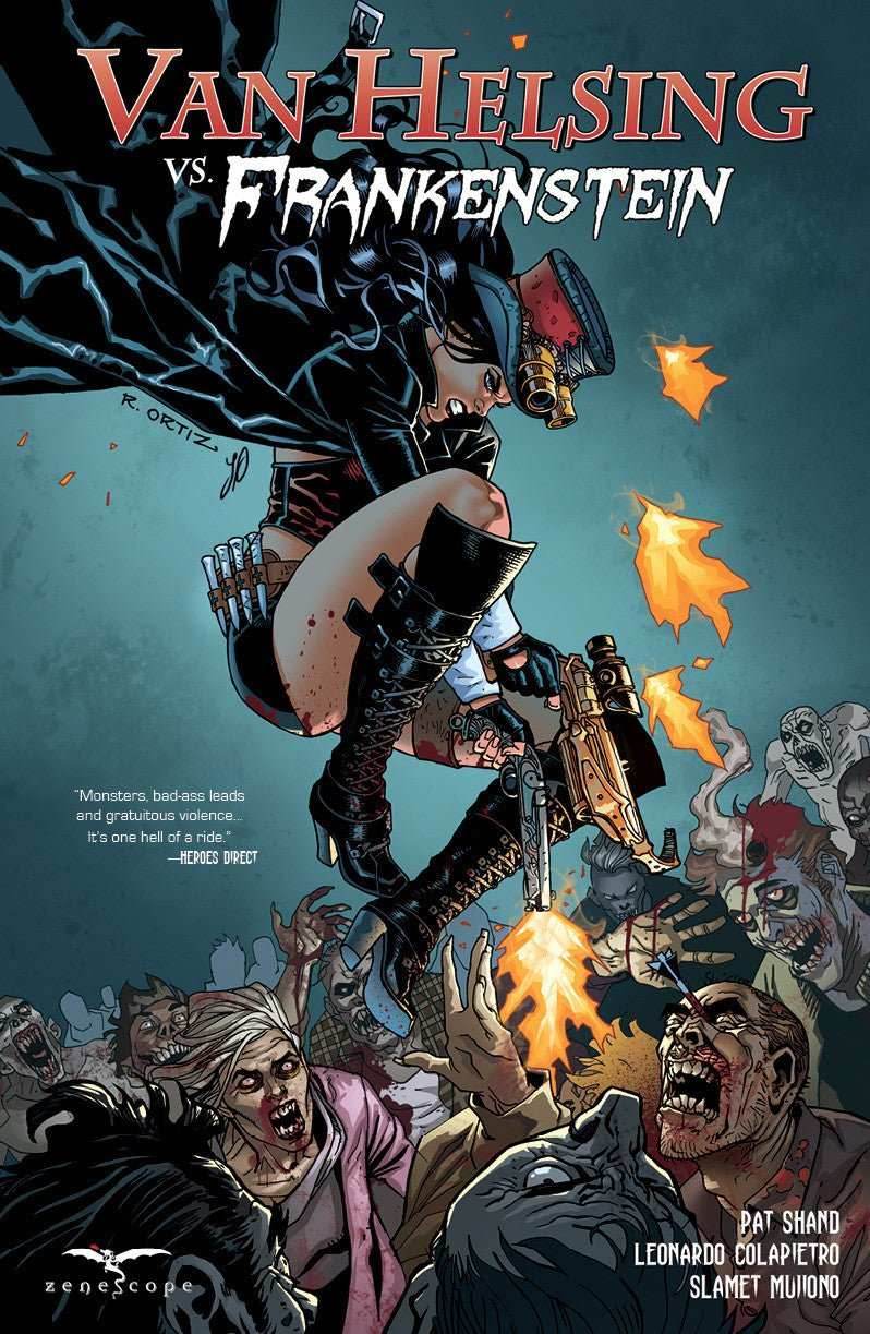 Van Helsing vs. Frankenstein Graphic Novel -