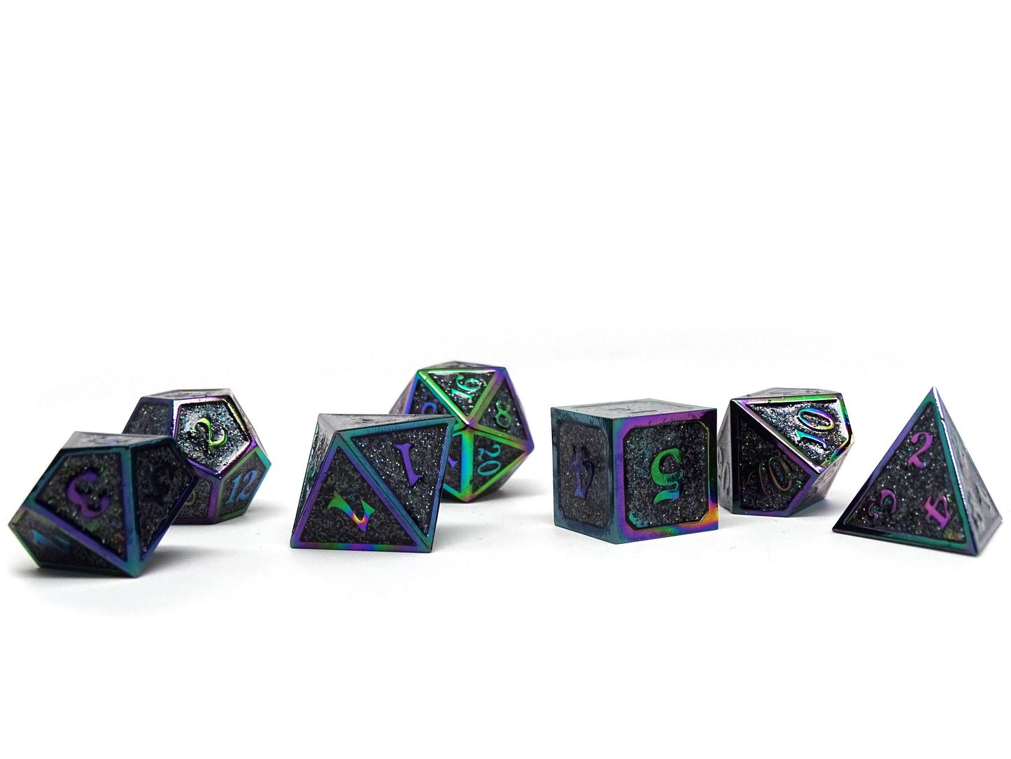 Heroic Dice of Metallic Luster - Multicolor -