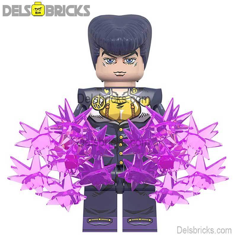 Higashikata Josuke JoJo's Bizarre Adventure Anime Lego Minifigures custom toys -