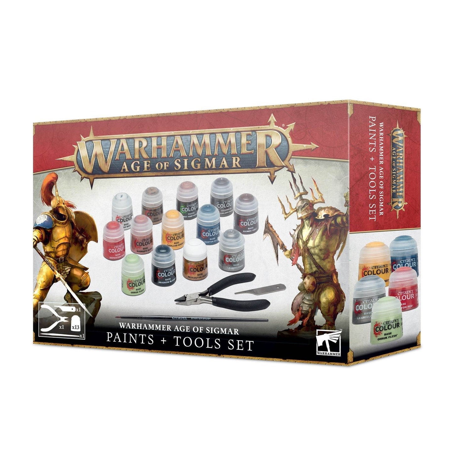 Age of Sigmar: Paints + Tools Set -