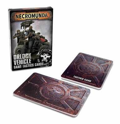 Necromunda: Orlock Vehicle Gang Tactics Cards -
