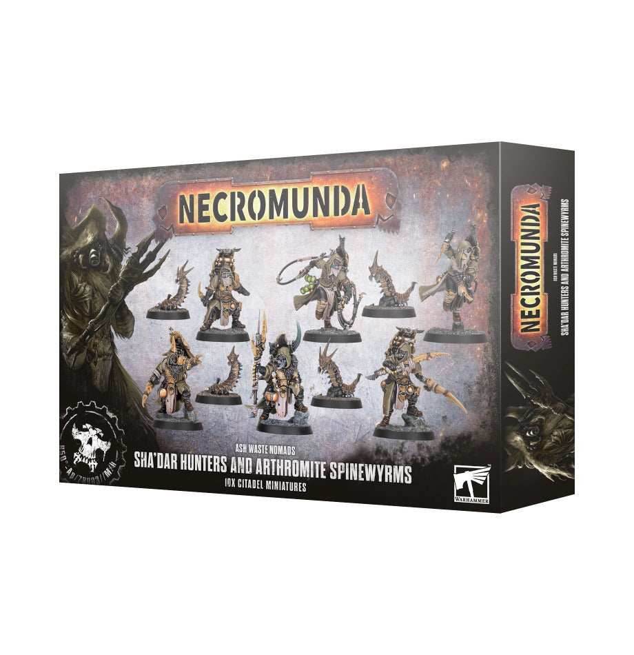Necromunda: Sha’dar Hunters and Anthromite Spinewyrms -