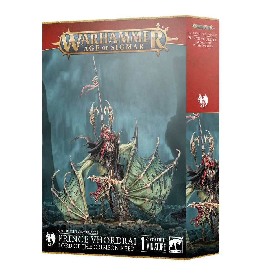 Warhammer: Soulblight Gravelords - Prince Vhordrai, Lord of the Crimson Keep -