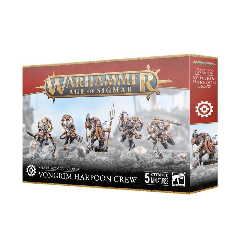Warhammer: Kharadron Overlords - Vongrim Harpoon Crew -