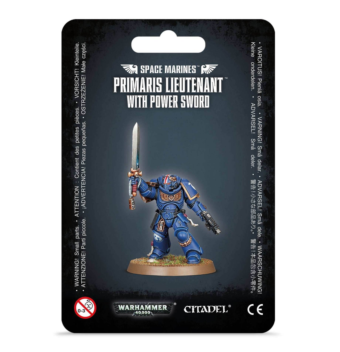 Warhammer 40K: Space Marines - Primaris Lieutenant with Power Sword -
