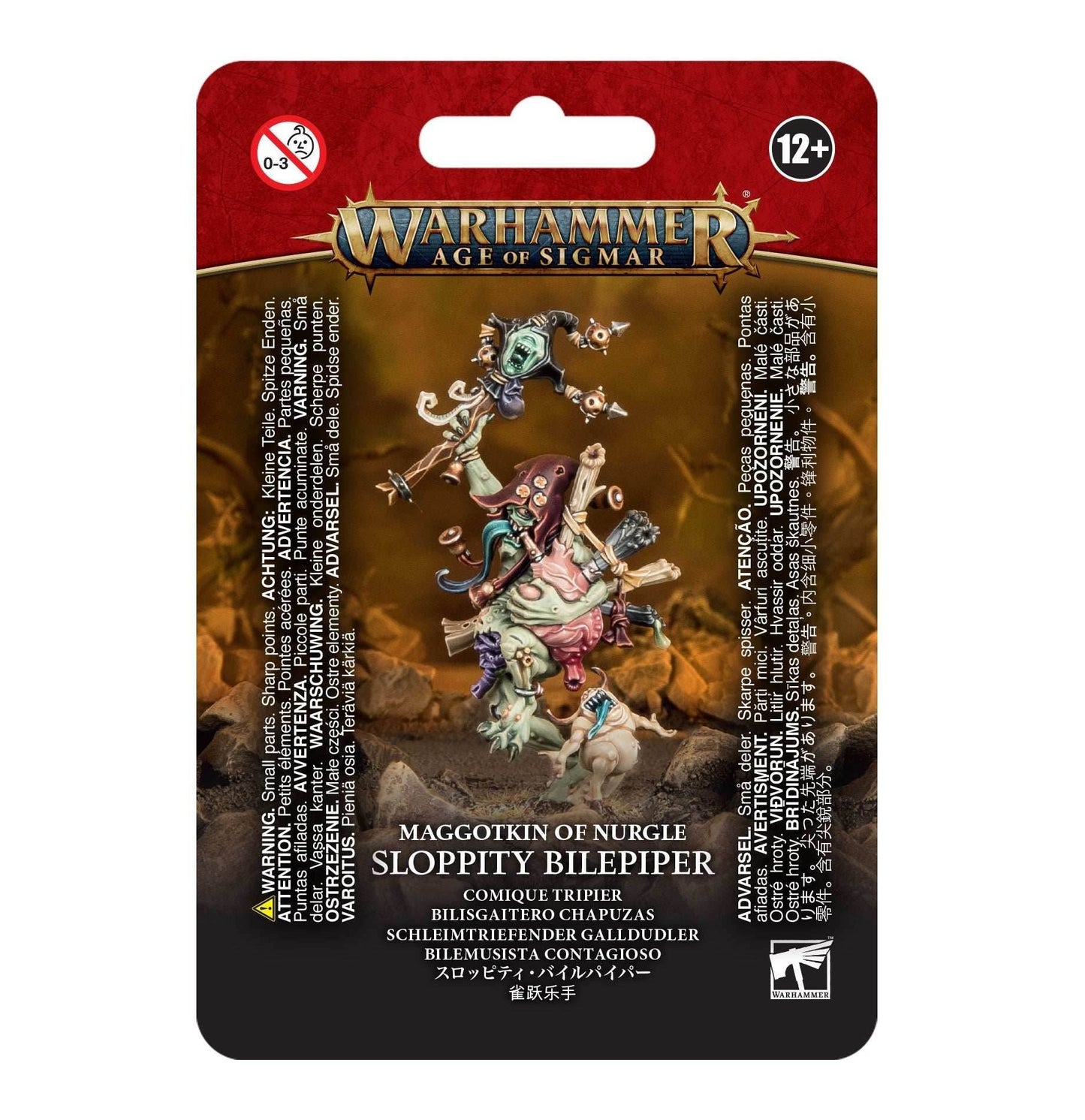 Warhammer 40K: Chaos Daemons Nurgle - Sloppity Bilepiper -