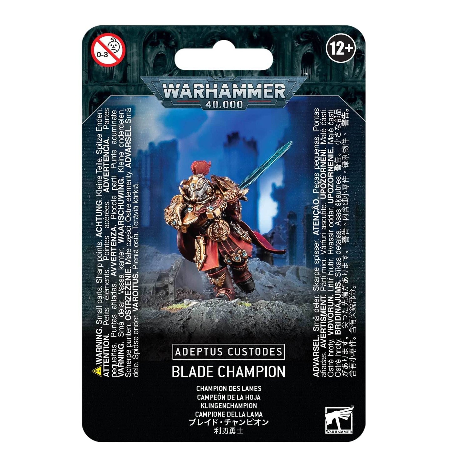 Warhammer 40K: Adeptus Custodes - Blade Champion -