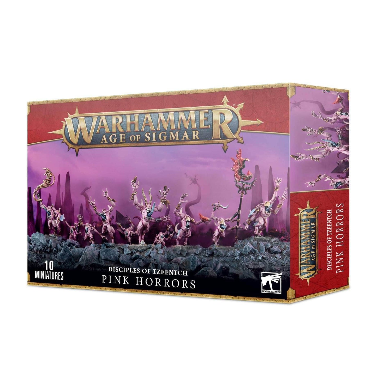 Warhammer 40K: Chaos Daemons Tzeentch - Pink Horrors -