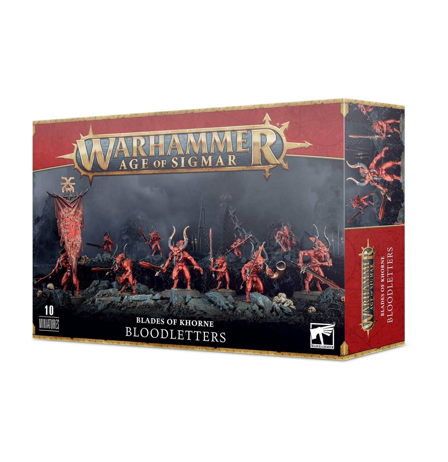 Warhammer 40K: Chaos Daemons - Khorne Bloodletters -