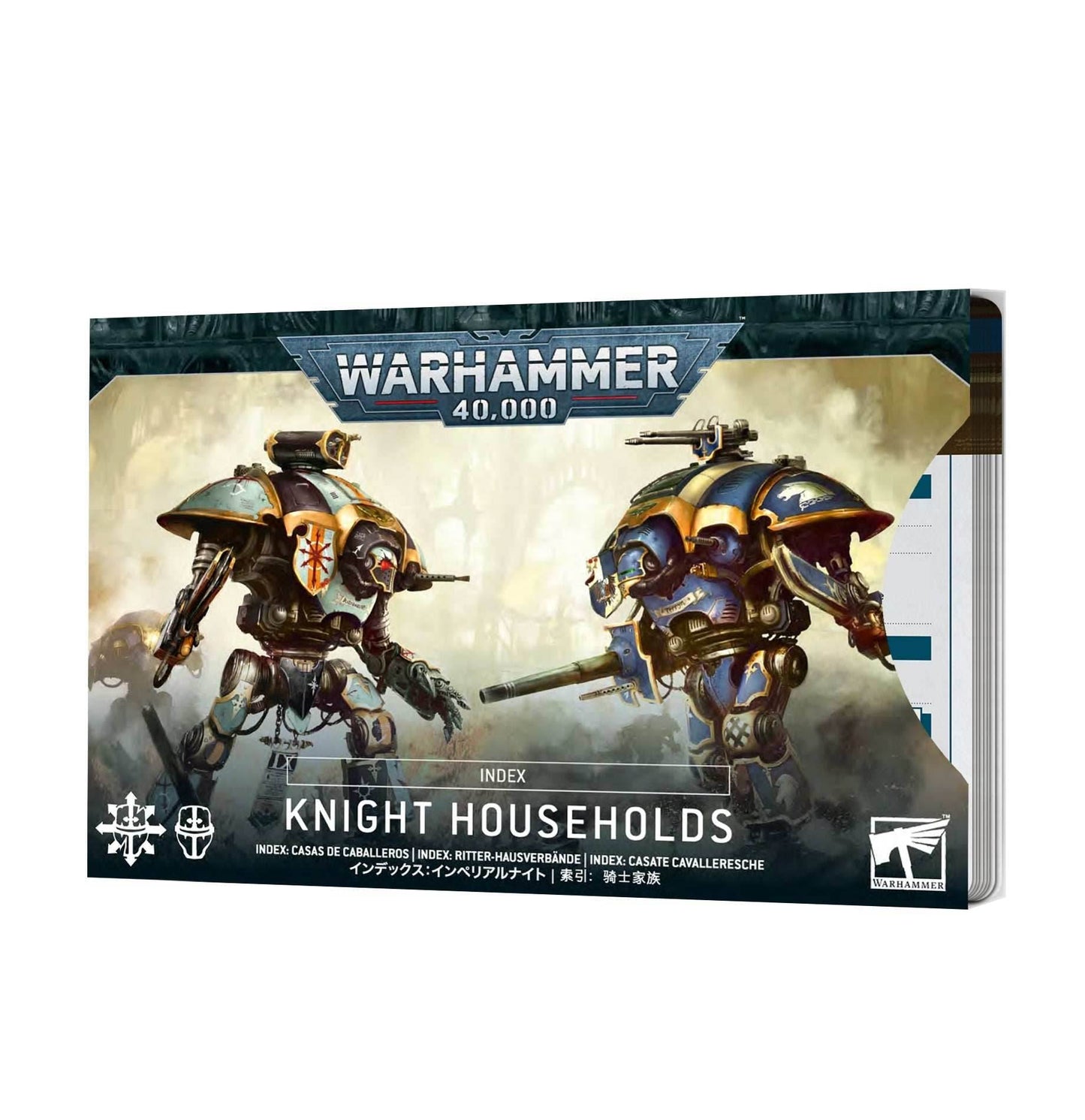 Warhammer 40K: Knights Households - Index Cards -