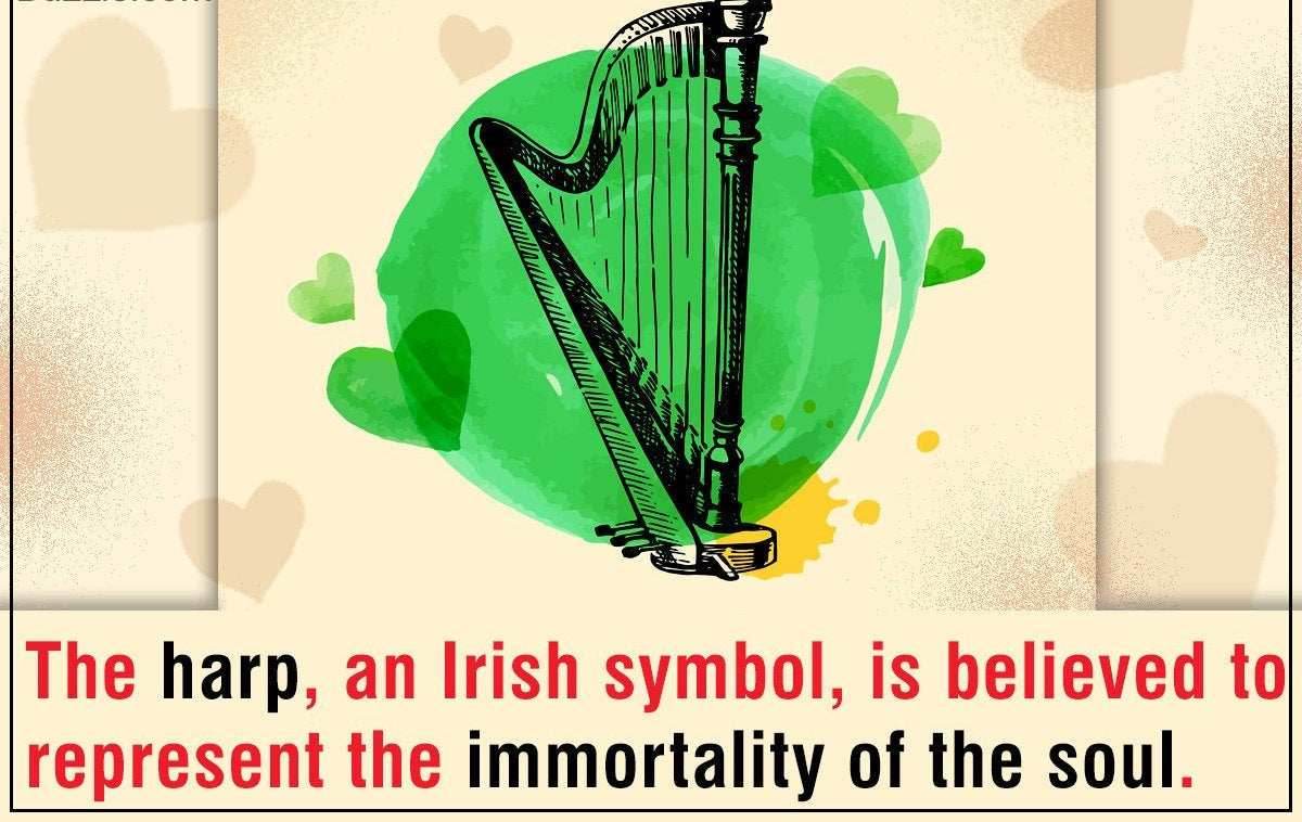 Cian Harp Post Earrings -