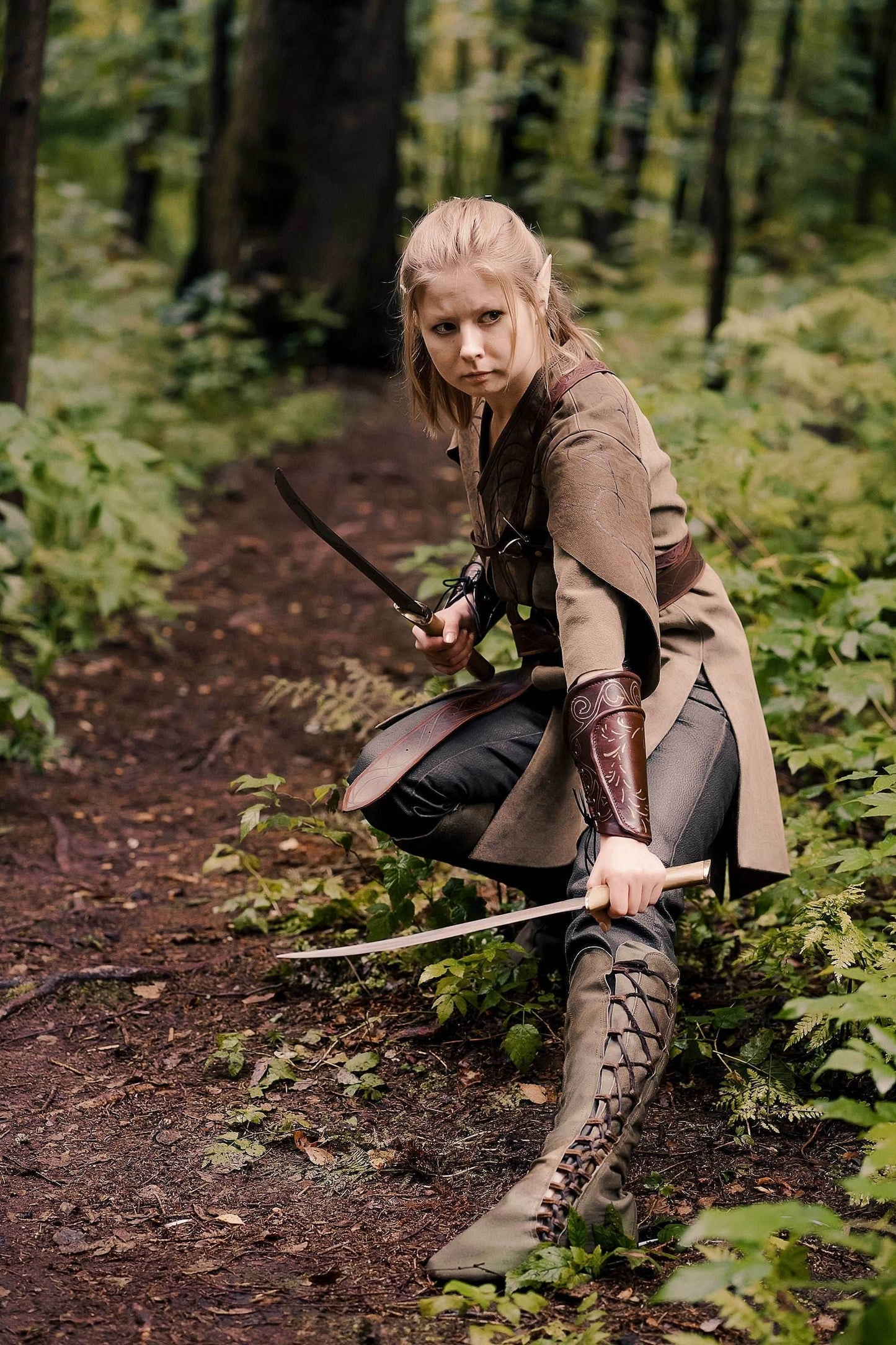 Legolas high boots (Lord of the Rings) - Green (as foto) / 5