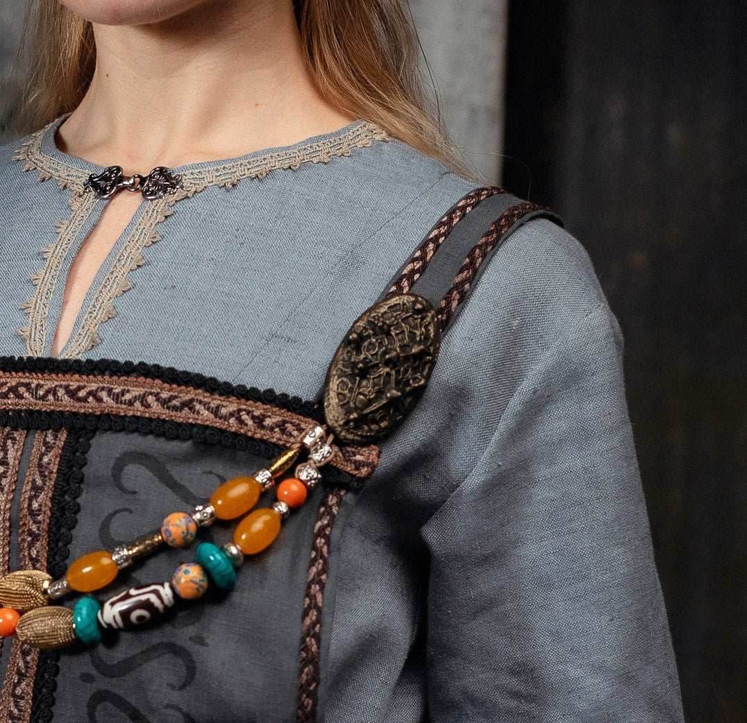 Viking tortoise brooch set (2 pcs.) -