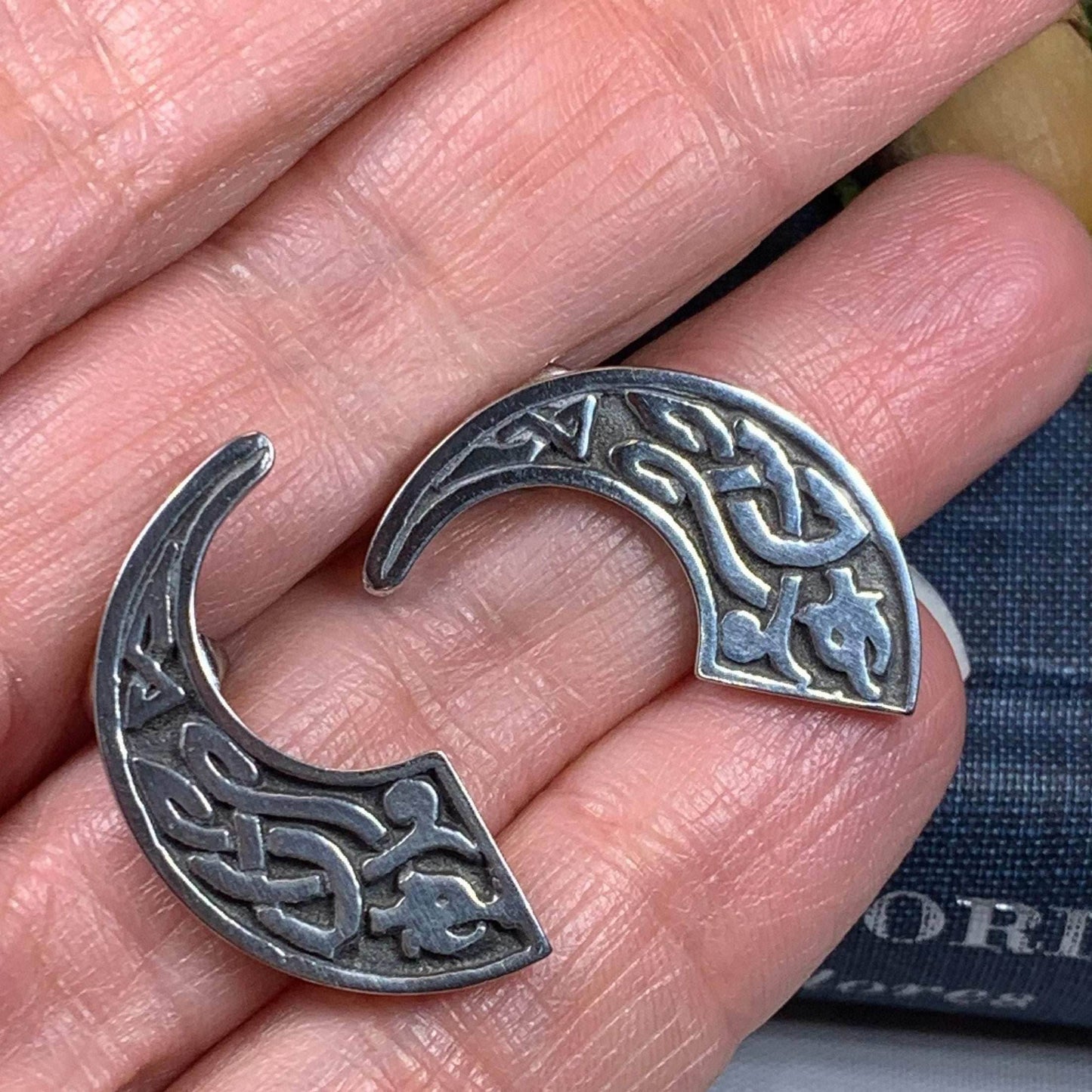 Celtic Dragon Earrings -