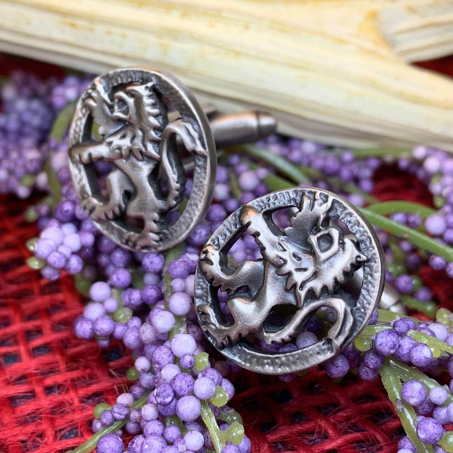 Lion of Scotland Cuff Links -