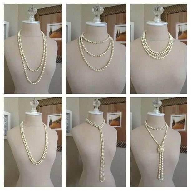 Blue Haze Long Beaded Necklace