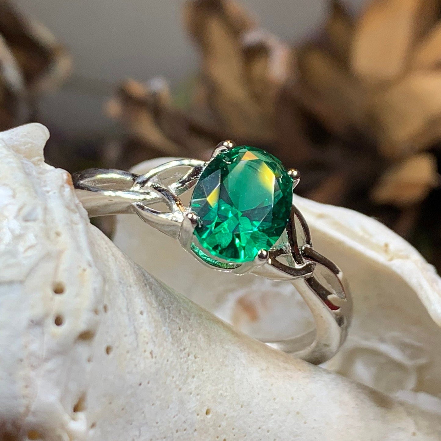 Irish Twilight Celtic Ring