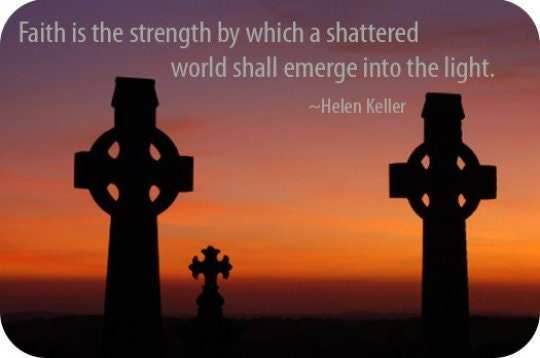 Purity Celtic Cross Earrings -