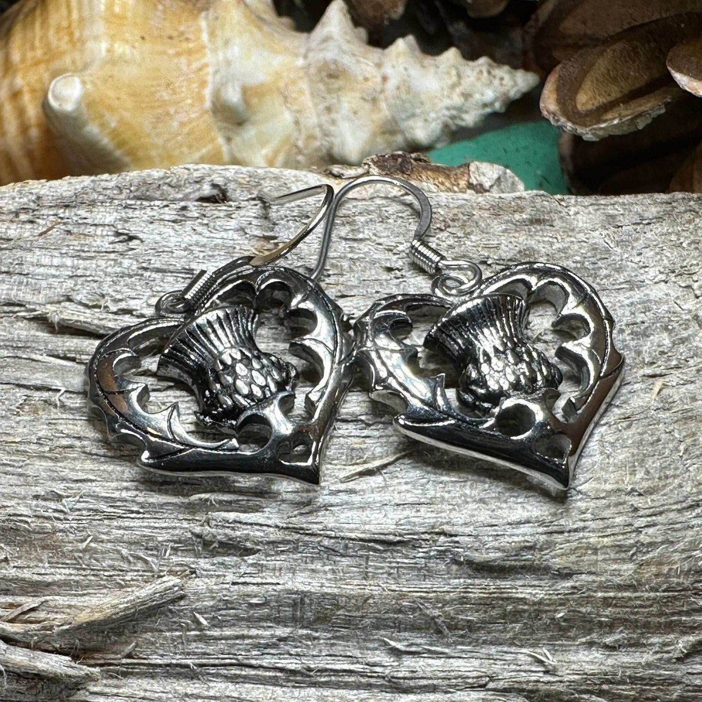 Drina Thistle Earrings -