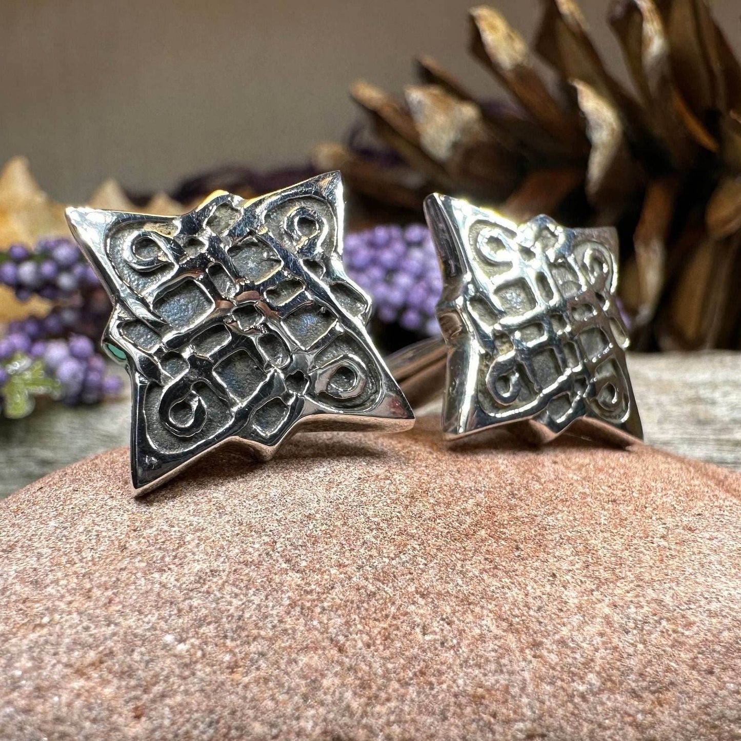 Mulkear Celtic Knot Cuff Links -