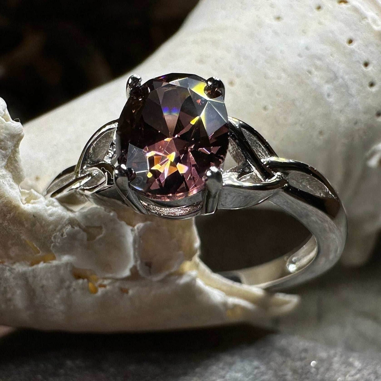 Celtic Autumn Ring - 5 / Silver