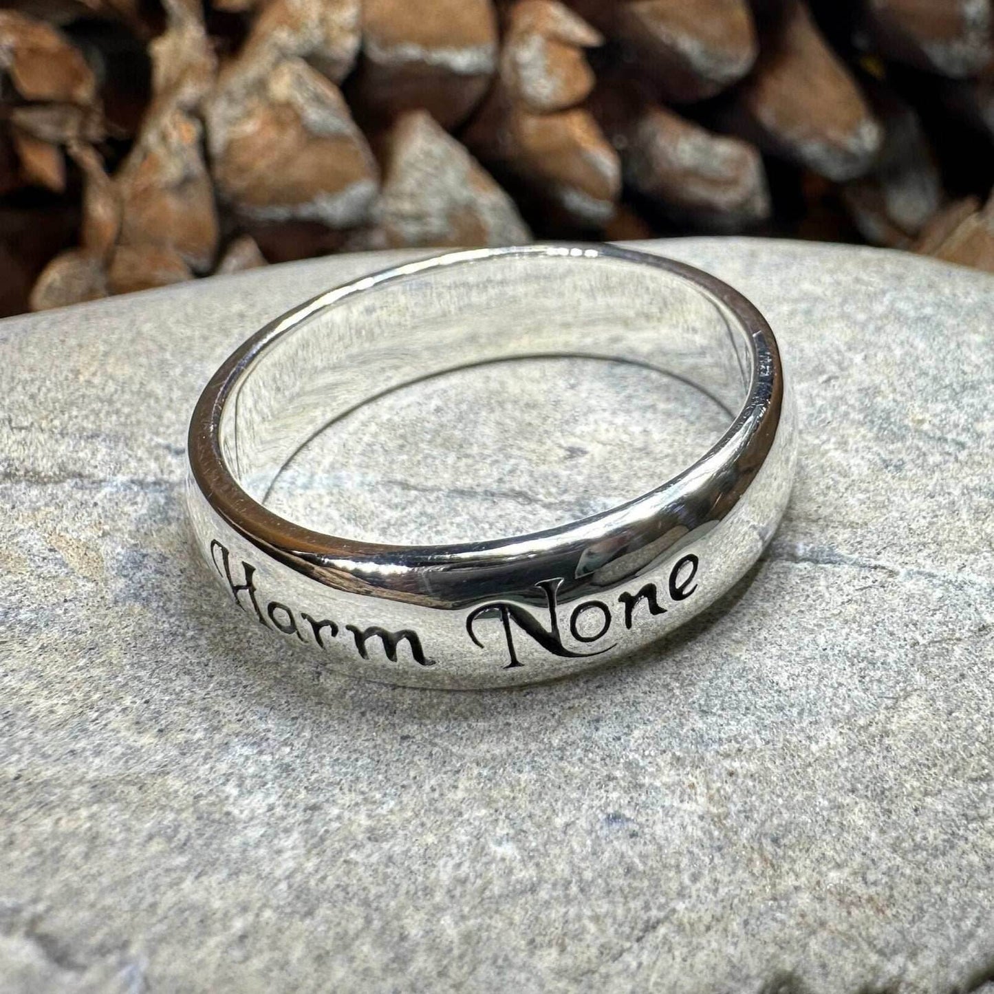 Harm None Wiccan Ring - 6