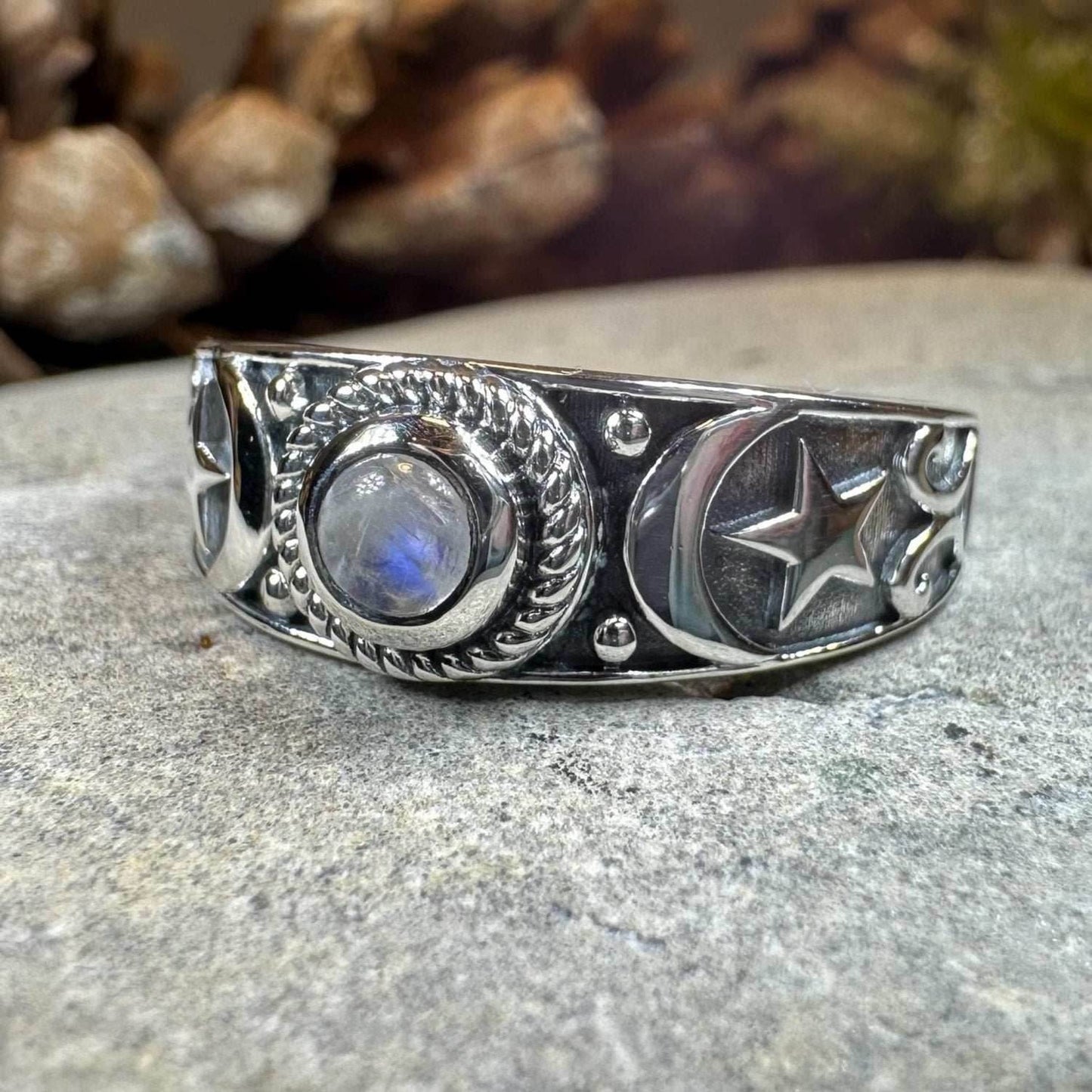 Locasta Crescent Moon Ring - 5