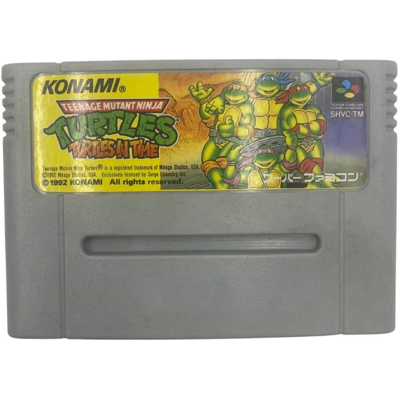 Teenage Mutant Ninja Turtles: Turtles In Time - Super Famicom -