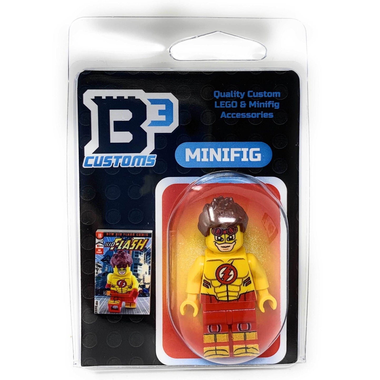 Kid Flash - Custom DC Comics Minifig -