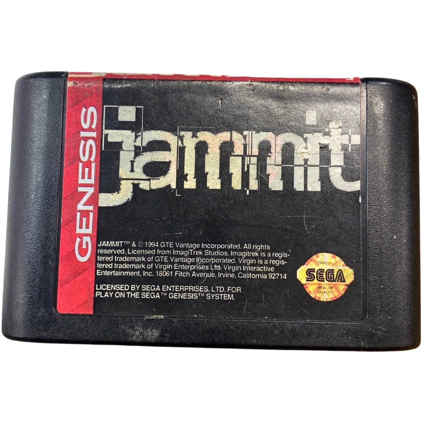 Jammit - Sega Genesis - Game