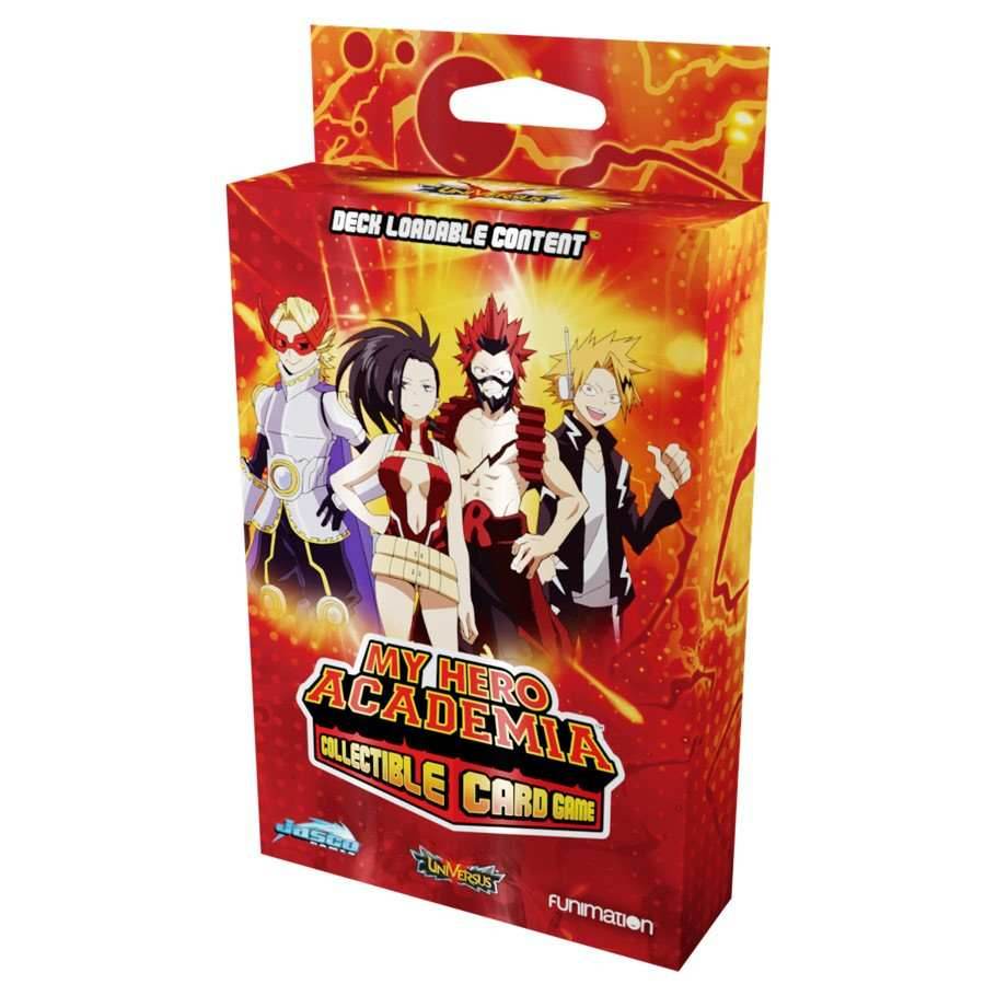 My Hero Academia CCG: Wave 2 - Crimson Rampage Deck-Loadable Content -