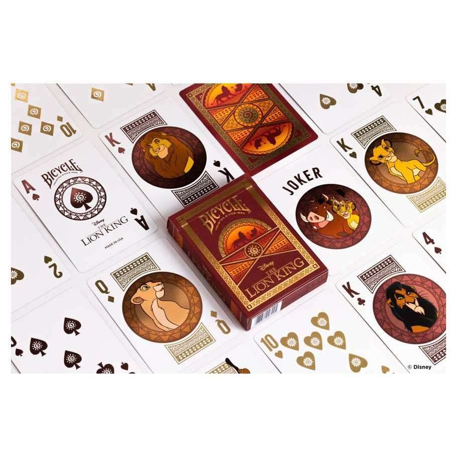 Bicycle The Lion King Playing Cards -