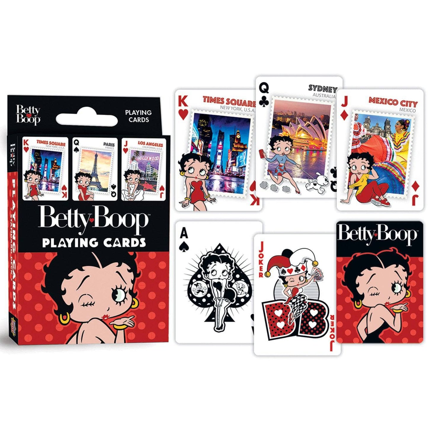 Betty Boop Playing Cards - 54 Card Deck