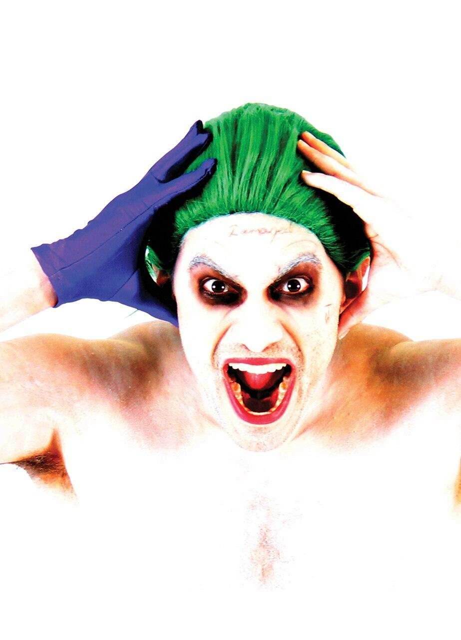 Joker Haha Green Wig -