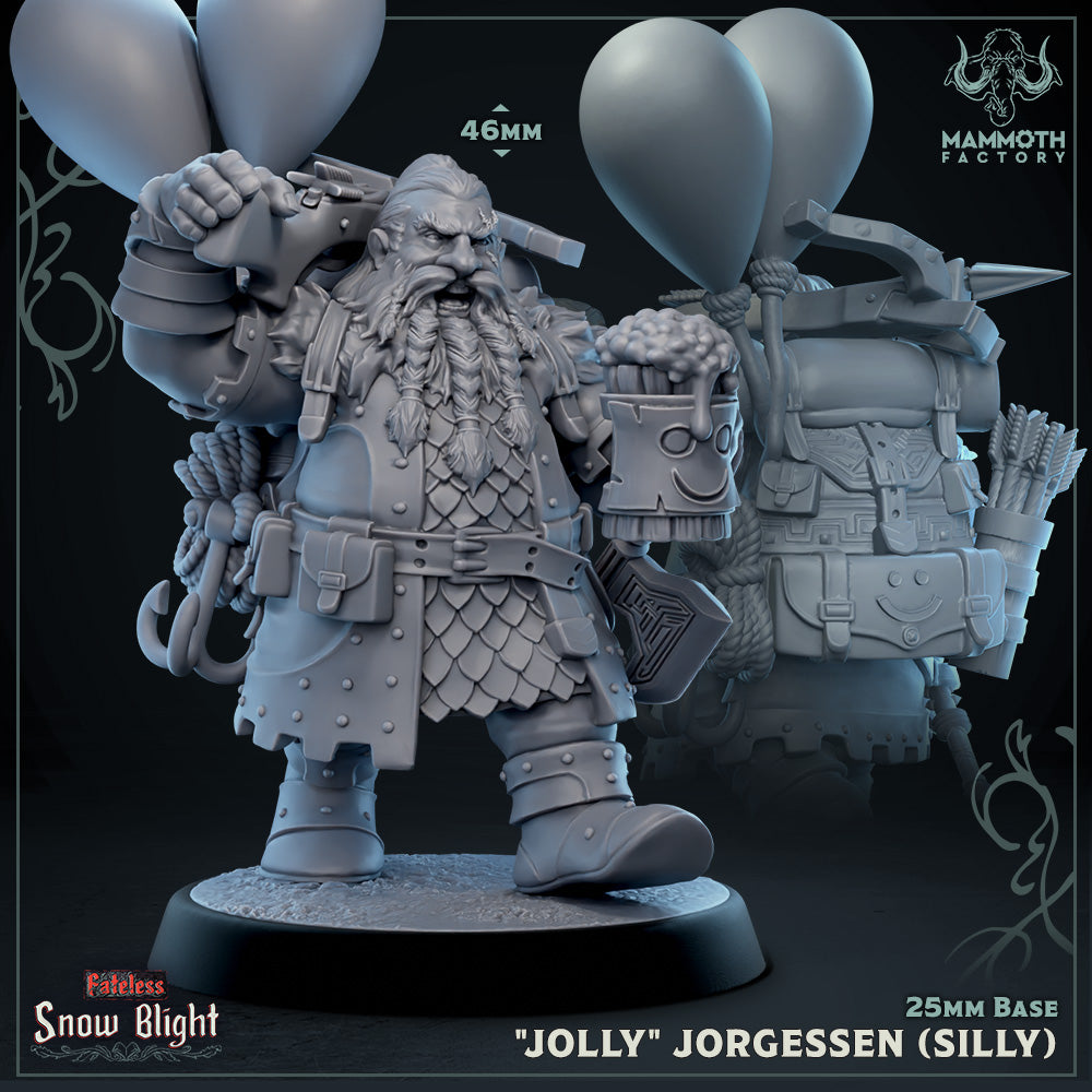 "Jolly" Jorgessen, Stoutmaster (Male Dwarf Fighter)