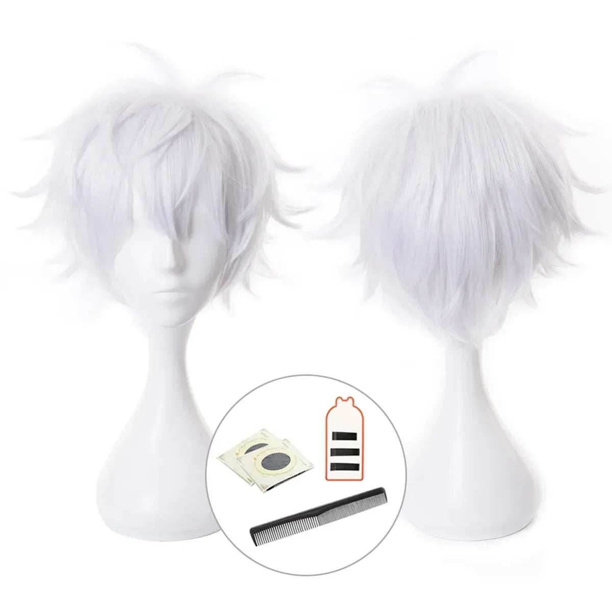 Jujutsu Kaisen Cosplay Costume - Suguru Geto, Satoru Gojo - Wig for Satoru / XS / CHINA