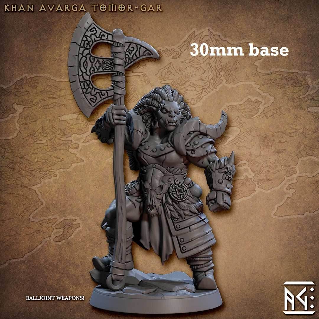 Khan Avarga Tomor-Gar (Female Orc Warlord) -