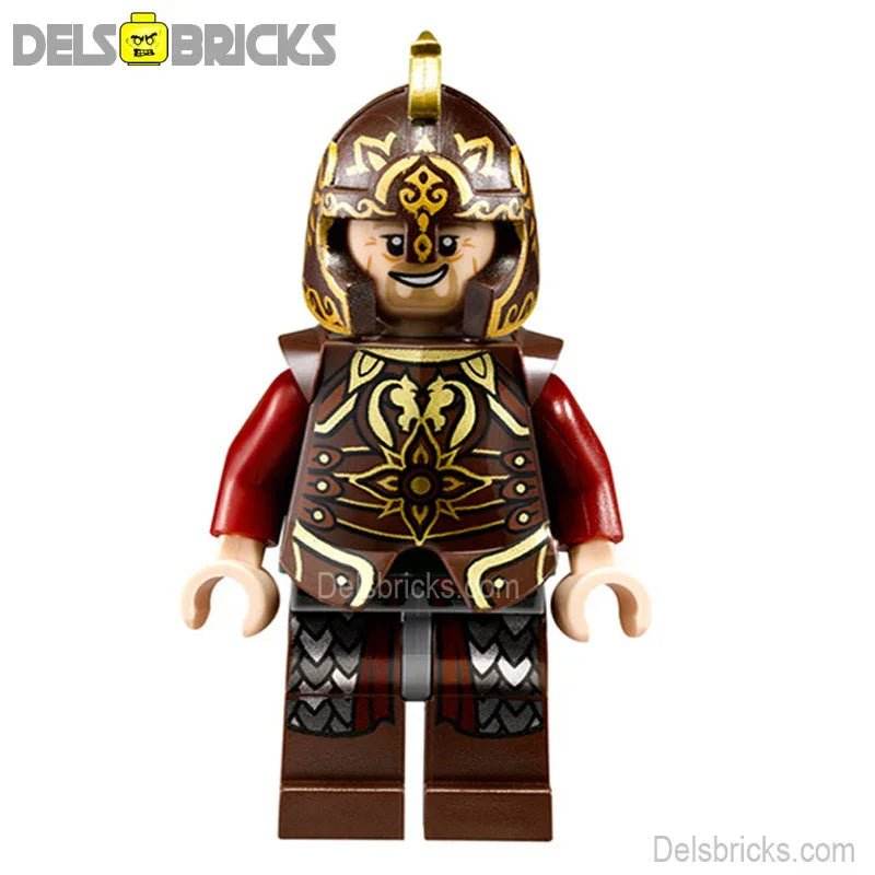 King Theoden Lord of The Rings Lego Minifigures Custom Toys -