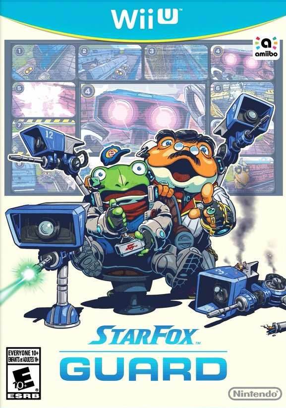 Star Fox: Guard (WiiU) - Game Manual Only