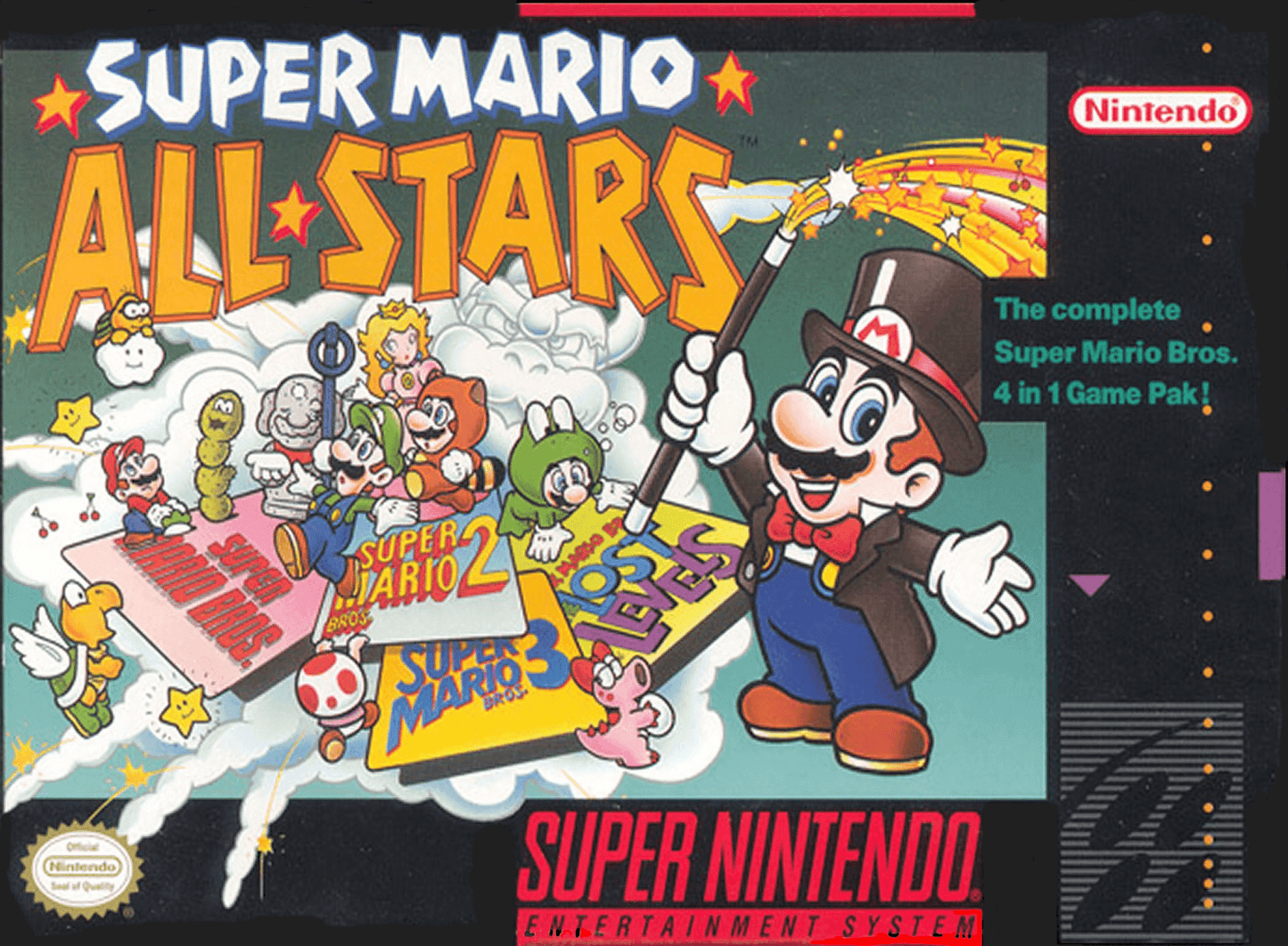 Super Mario All-Stars (Super Nintendo) - Game Manual Only