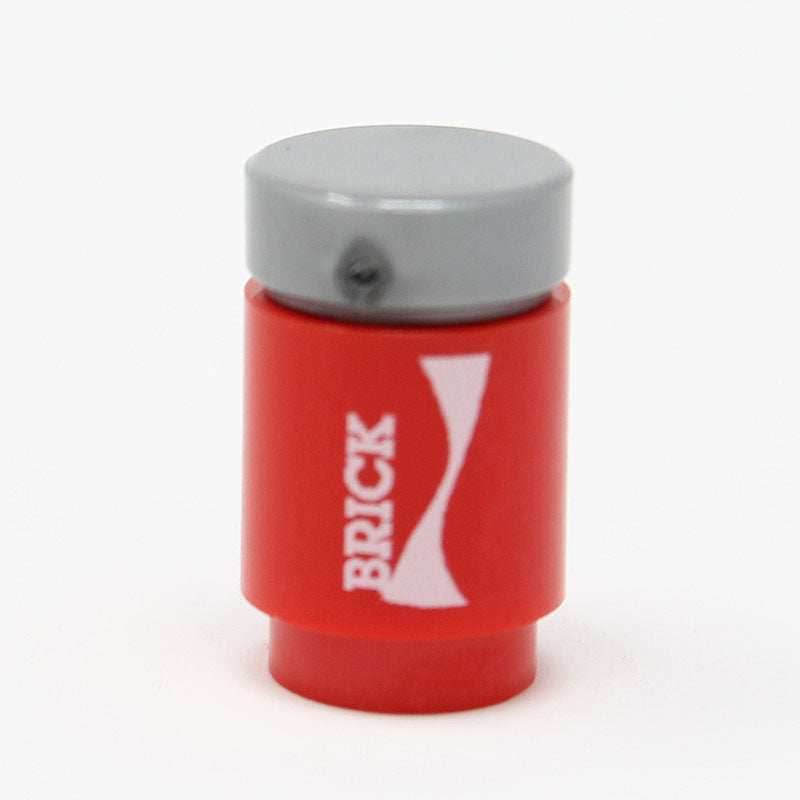 Custom Printed Bricks Soda Can made using LEGO parts - B3 Customs -