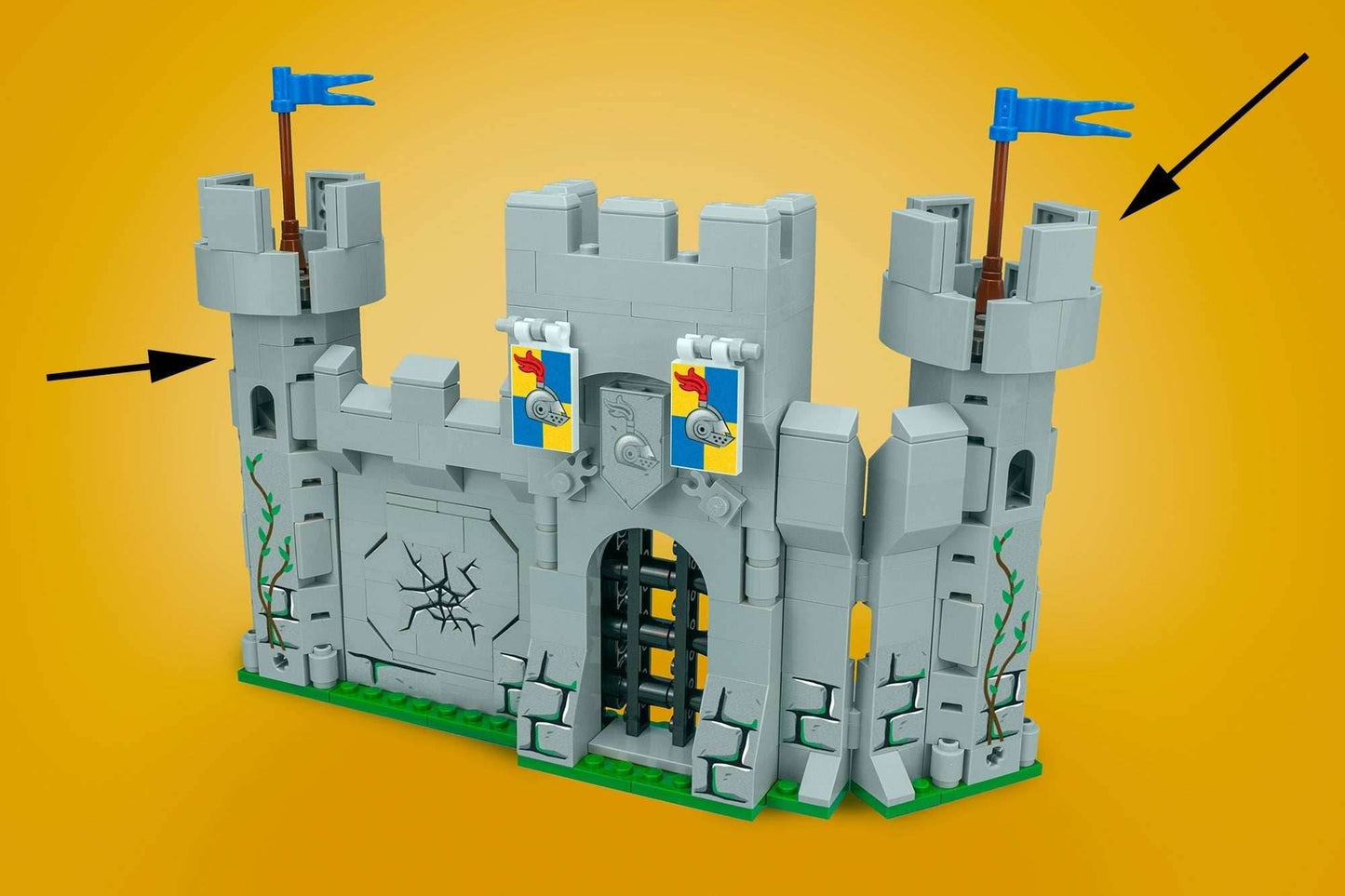 Castle Tower - Custom Castle Modular Building Set -
