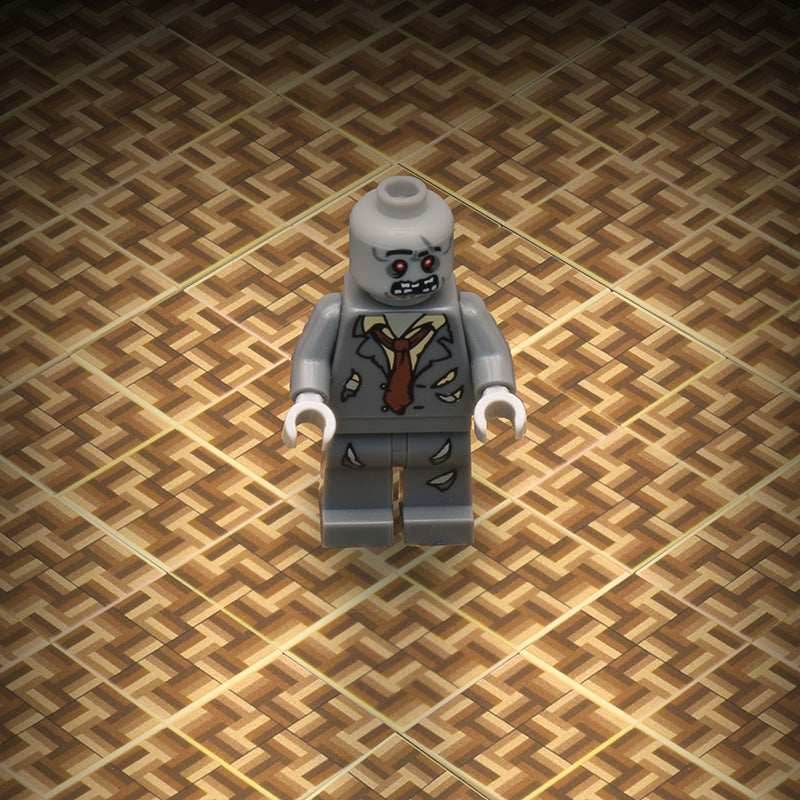 Parquet Flooring - B3 Customs Printed 2x2 Tile -