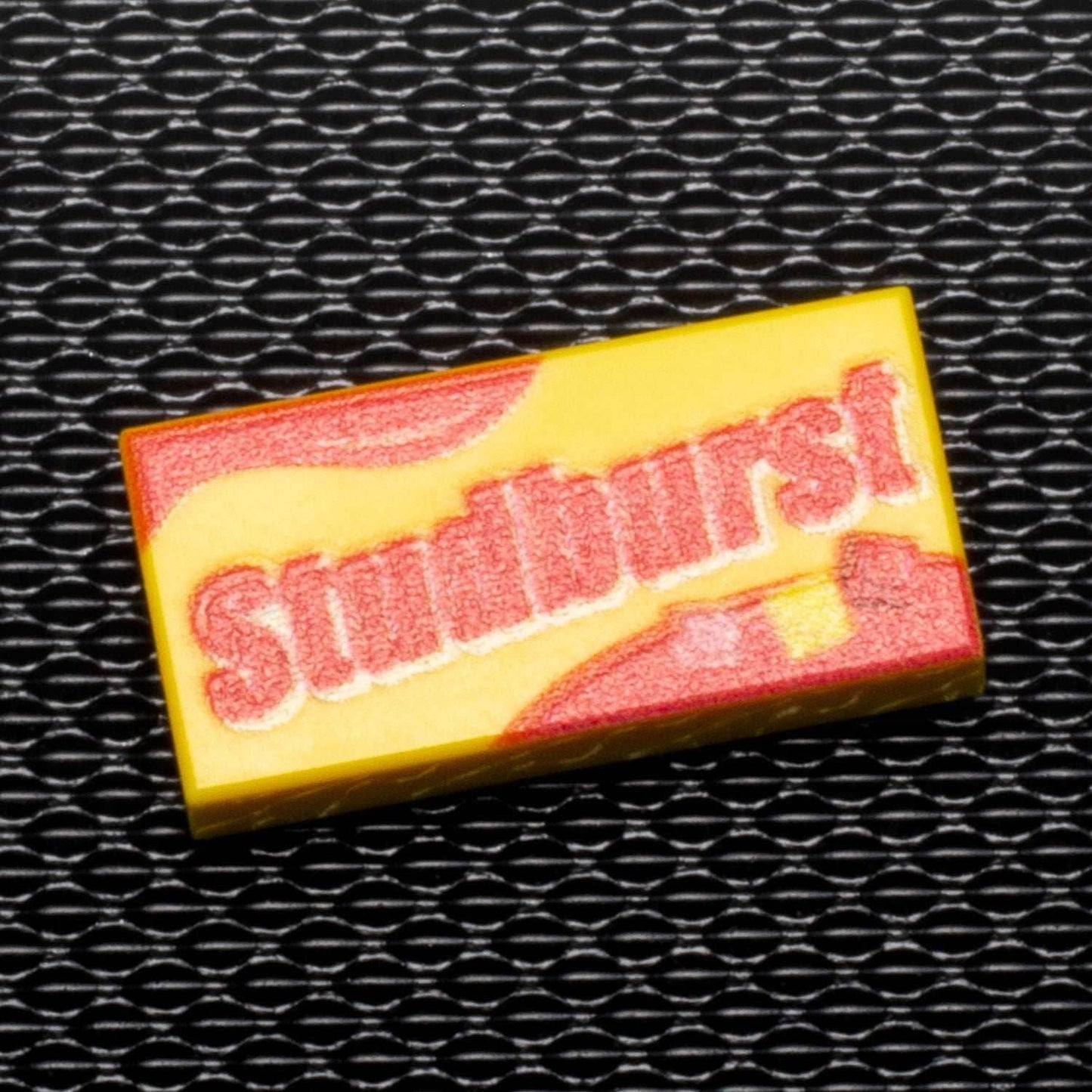 Studburst - Custom Printed 1x2 Tile -